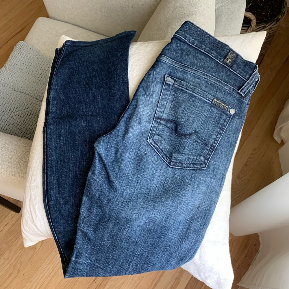 7 For all Mankind Straight Leg jeans